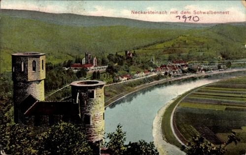 Neckarsteinach hessen - ak, in