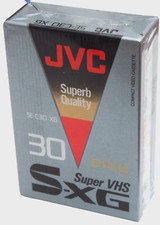 Masterband JVC Super VHS C  SE-C30 XG S-XG Neu ungeöffnet in OVP #963