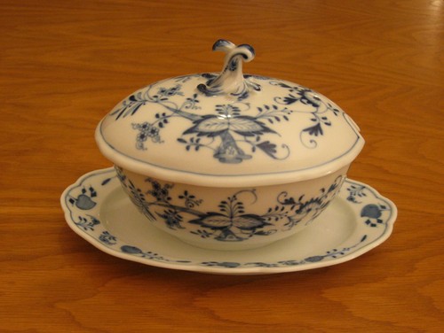Meissen zwiebelmuster ovale - meissen,