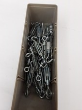 40 Stück Spannschloss Zaunbau Drahtseilspanner Spannschraube 5 X 50