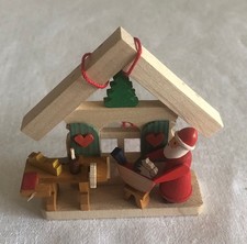Graupner Erzgebirge Holzminiatur Weihnachtsdeko Bastelstube