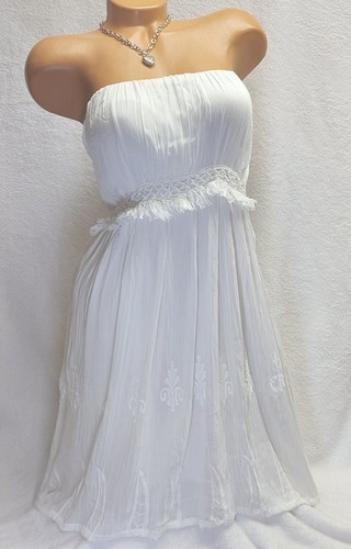 Sommerkleid tunika kleid weiß - sommerkleid,