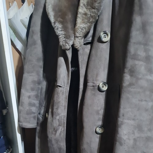 Ledermantel aus wildleder - ledermantel,