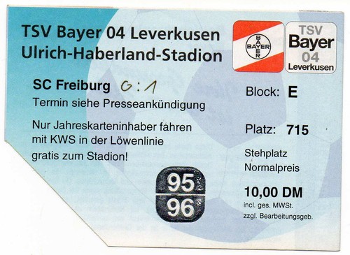 Ticket bayer leverkusen - bayer,