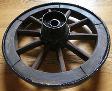 DEKO-RAD, WAGENRAD, SPEICHENRAD,RAD EINES LANDWIRTSCHAFTL. GERÄTES,  F.D.GARTEN