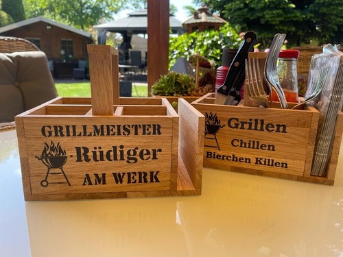 Grill geschenk personalisiert - grill,