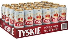 12 x 0,5 L Dose Tyskie Pils