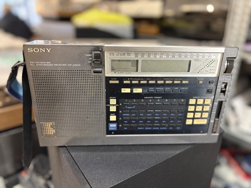 Sony weltempfänger icf 2001d - sony,