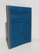 Marx Karl, Resultate des