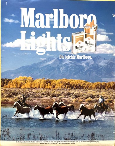 Marlboro lights werbung - marlboro,