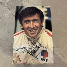  Jackie Stewart signed