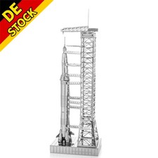 5.9in 1/770 High Quality USA Apollo 11 Saturn V w/ Gantry Unassembled Model