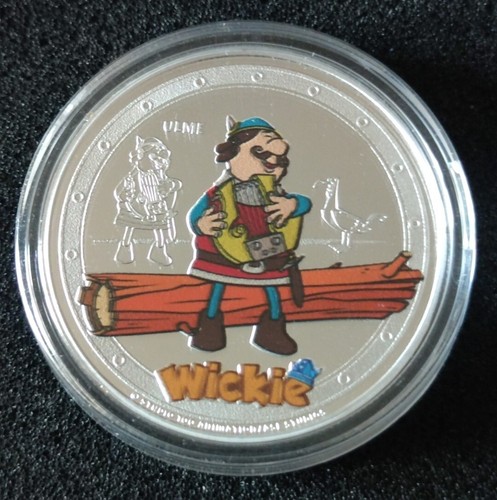 Gedenkprägungen wickie und - "wickie,