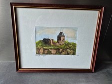 Aquarell Burg Nideggen