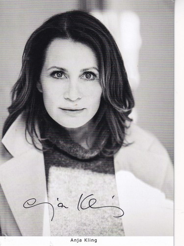 Autogramm anja kling - anja,