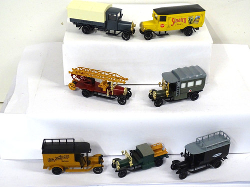 Märklin oldtimer 7x lkw - 1:87,