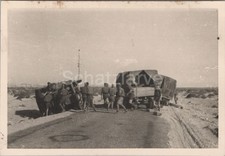 Foto, Lkw Unfall Autostraße