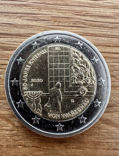 Euro münze willy - euro, brandt