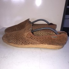 Herrenschuhe Braun Slipper 44
