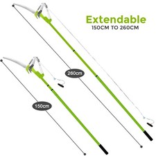 TELESKOP GARTENLOPPER AUSZIEHBARER BAUMHOCHZWEIGSCHNEIDER + 30cm SÄGE