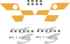Aufkleber kompatibel mit BMW R1100S 00-02, R1100S Decals, BMW Sticker