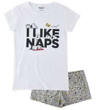 Snoopy peanuts shirt shorts - peanuts,