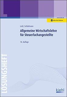 Allgemeine wirtschaftslehre - allgemeine,