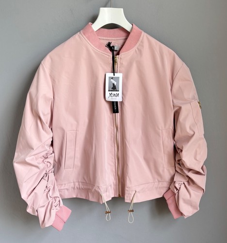 Jacke blouson rosa bomberjacke - jacke,