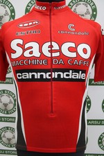 Radtrikot Saeco Cannondale Gr. 3 E419 Bike Shirt Maillot Trikot Jersey