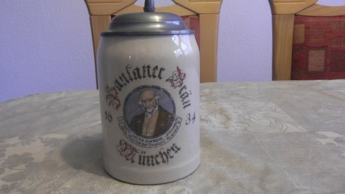 Bierkrug paulaner bräu - bierkrug,