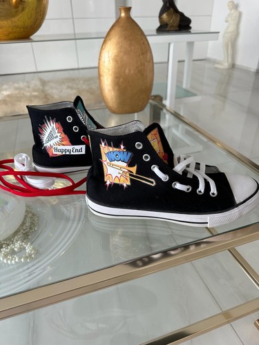 Footprints bestickte schuhe - sg,