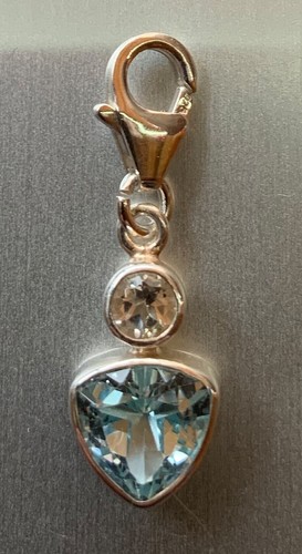 Charms dreieck topas - topas, edelstein