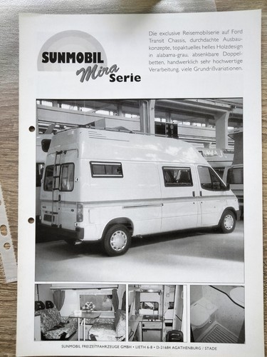Wohnmobil prospekt 1993 - ,