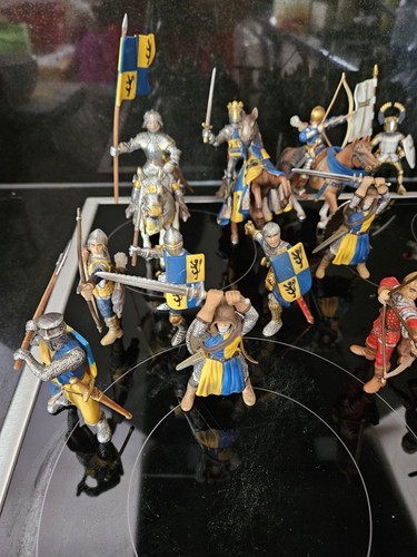 Schleich ritter 4 pferde - 18,