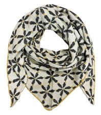 XXL Dreieck Schal Blumen