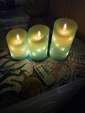 Led wachskerzen mit timer und - wachskerzen,