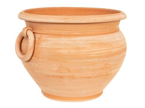 Biscottini terracotta vase - biscottini,