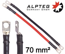 70mm2 Batteriekabel Kabelbrücke Rot Schwarz M8 M10 M12 H07V-K ALPTEG