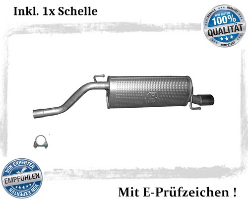 Endschalldämpfer für fiat - endschalldämpfer,