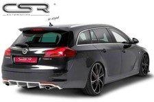 Heck Ansatz Einsatz Spoiler Tuning Diffusor für Opel Insignia A HA103