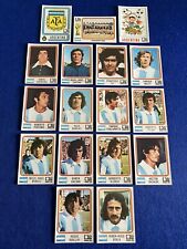Panini München 74 WM Fußball Album Sticker Argentinien Team Pro Recovered