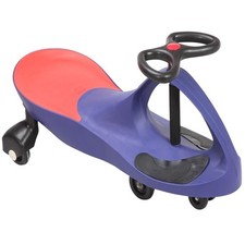 Blaue schaukel auto - blaue, ride
