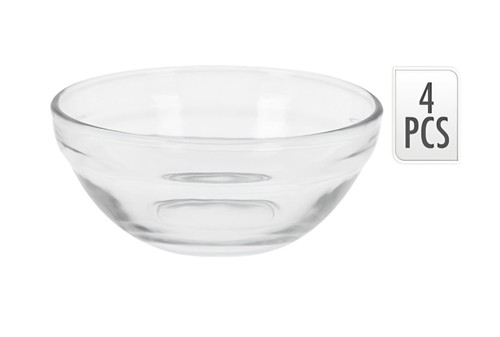 Glas schalen set teilig - glas, 8-teilig