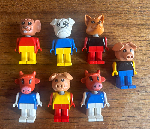 Lego fabuland tierfiguren - lego,