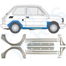 Für Fiat 126p 1972- 8x