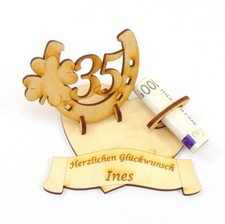 Geldgeschenk Leinen Hochzeit