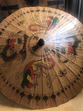 Klassischer Tanz-Sonnenschirm, Handgefertigter Regenschirm Aus Geöltem Papier