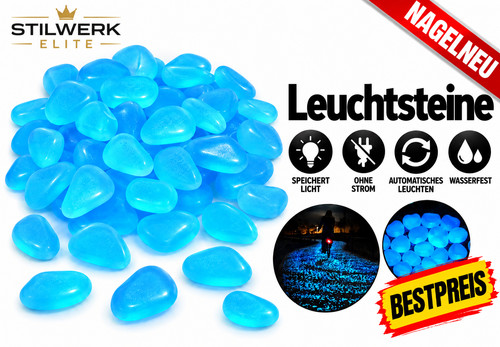 Leuchtsteine garten deko - leuchtsteine,