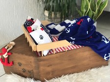 Hunde Holzbett Schiff (