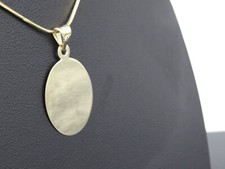 ANHÄNGER OVALE GRAVUR PLATTE